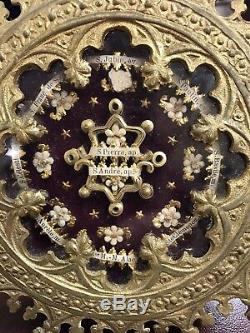 Saint-pierre-et-andré Unique En Son Genre, Reliquaire Français, 1897