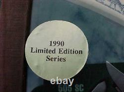 Schrade Matching 0000 Numéro De Série Scrimshaw Knife Collection 1990 One Of Kind