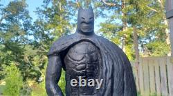 Sculpture en bois de Batman, pièce unique, sculptée par moi à partir d’une seule bûche