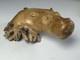 Sculpture En Bois De Racine D'hippopotame Rare Unique Belle 8x6 Pièce Unique