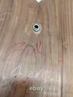 Sculpture en bois faite main, unique, cœur découpé et superposé, réunie.