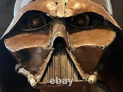 Sculpture en métal recyclé de Darth Vader de Star Wars, VRAIMENT UNIQUE en son genre