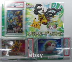 Set de cartes transparentes du film Pokémon A Diamant et Perle Giratina Shaymin Une pièce unique