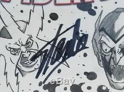 Signé Sketch Art Original Comic Stan Lee One Of A Kind Spider-man # 1 Ss Cgc 9.8