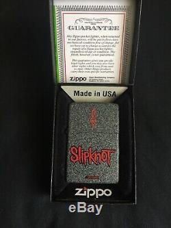 Slipknot Zippo2015extrêmement Rare, Un Granit En Édition Limitée Unique