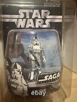 Star Wars RARE One Of A Kind OTC Saga Collection AT AT Driver Pas de logos impériaux