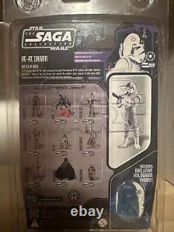 Star Wars RARE One Of A Kind OTC Saga Collection AT AT Driver Pas de logos impériaux