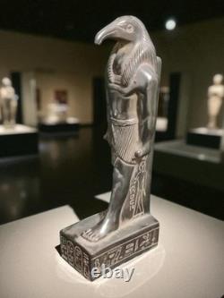 Statue authentique d'ibis de Thoth, dieu de la lune, unique en son genre, Égyptien ancien avant J.-C.
