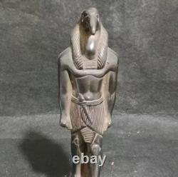 Statue authentique d'ibis de Thoth, dieu de la lune, unique en son genre, Égyptien ancien avant J.-C.
