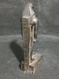 Statue authentique d'ibis de Thoth, dieu de la lune, unique en son genre, Égyptien ancien avant J.-C.
