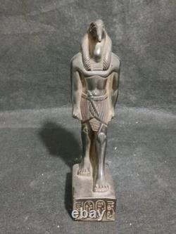 Statue authentique d'ibis de Thoth, dieu de la lune, unique en son genre, Égyptien ancien avant J.-C.