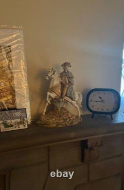 Statue de George Washington, poterie émaillée, 35 centimètres de hauteur, UNIQUE