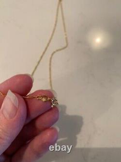 Stupéfiant Un Dôme De 14k De La Longueur Du Rocher 18 Pendentif