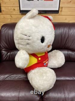 TRÈS RARE Peluche Hello Kitty extra grande unique en son genre, accessoire de magasin