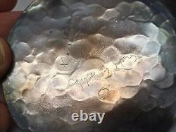 Table Horloge Steampunk Unique en Son Genre Fait Main en Cuivre Signée par l'Auteur