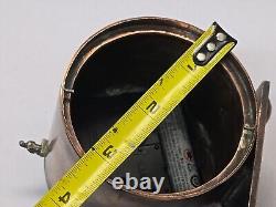 Table Horloge Steampunk Unique en Son Genre Fait Main en Cuivre Signée par l'Auteur