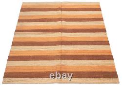 Tapis Kilim Vintage 4'10 x 6'4 Tapis en Laine Traditionnel Tissé à la Main