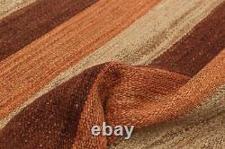 Tapis Kilim Vintage 4'10 x 6'4 Tapis en Laine Traditionnel Tissé à la Main