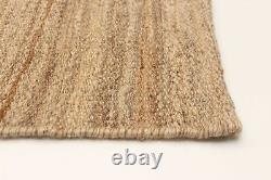 Tapis Kilim Vintage 4'11 x 8'1 en Laine Traditionnel Tissé à la Main