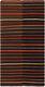 Tapis Kilim Vintage 4'3 X 8'2 Tapis En Laine Traditionnel Tissé à La Main