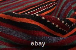 Tapis Kilim Vintage 4'5 x 9'0 Tapis Traditionnel en Laine Tissé à la Main