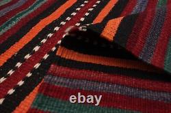 Tapis Kilim Vintage 4'5 x 9'0 Tapis Traditionnel en Laine Tissé à la Main