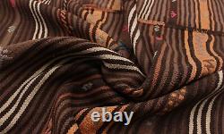Tapis Kilim Vintage 5'11 x 6'10 Tapis en Laine Traditionnel Tissé à la Main