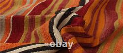 Tapis Kilim Vintage 5'3 x 9'2 Tapis en Laine Traditionnel Tissé à la Main