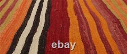 Tapis Kilim Vintage 5'3 x 9'2 Tapis en Laine Traditionnel Tissé à la Main