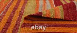 Tapis Kilim Vintage 5'3 x 9'2 Tapis en Laine Traditionnel Tissé à la Main