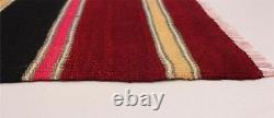 Tapis Kilim Vintage 5'4 x 7'7 Tapis en Laine Traditionnel Tissé à la Main
