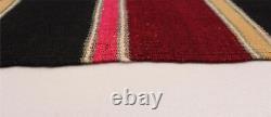 Tapis Kilim Vintage 5'4 x 7'7 Tapis en Laine Traditionnel Tissé à la Main