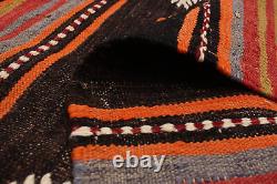 Tapis Kilim Vintage 5'4 x 9'7 Tapis Traditionnel en Laine Tissé à la Main