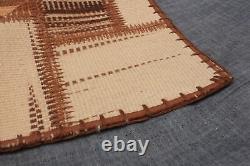 Tapis Kilim Vintage 5'8 x 7'9 Traditionnel en Laine Tissé à la Main