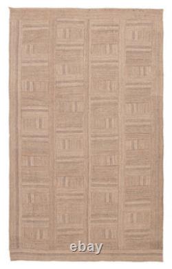 Tapis Kilim Vintage Tissé à la Main 6'7 x 10'7 Tapis en Laine Traditionnel