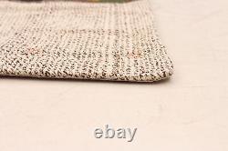Tapis Vintage Tissé à la Main 3'10 x 6'5 Tapis Kilim en Laine Traditionnel