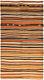 Tapis Vintage Tissé à La Main 4'10 X 9'0 Tapis Kilim En Laine Traditionnel