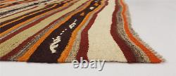 Tapis Vintage Tissé à la Main 4'10 x 9'0 Tapis Kilim en Laine Traditionnel