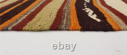 Tapis Vintage Tissé à la Main 4'10 x 9'0 Tapis Kilim en Laine Traditionnel