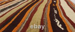 Tapis Vintage Tissé à la Main 4'10 x 9'0 Tapis Kilim en Laine Traditionnel