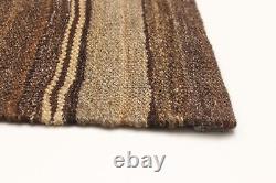 Tapis Vintage Tissé à la Main 4'11 x 6'8 Tapis Kilim Traditionnel en Laine