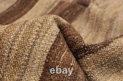 Tapis Vintage Tissé à la Main 4'11 x 6'8 Tapis Kilim Traditionnel en Laine