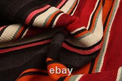 Tapis Vintage Tissé à la Main 4'8 x 8'0 Tapis Kilim Traditionnel en Laine
