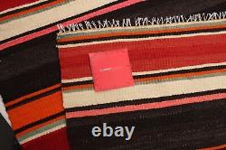 Tapis Vintage Tissé à la Main 4'8 x 8'0 Tapis Kilim Traditionnel en Laine
