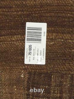Tapis Vintage Tissé à la Main 4'9 x 6'6 Tapis Kilim en Laine Traditionnel
