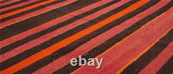 Tapis Vintage Tissé à la Main 5'11 x 10'3 Tapis Kilim Traditionnel en Laine