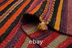 Tapis Vintage Tissé à la Main 5'1 x 9'3 Tapis Kilim Traditionnel en Laine