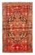 Tapis D'aire Traditionnel Vintage Nou&eacute; &agrave; La Main 3'9 X 6'4 En Laine Orientale