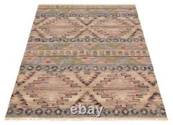 Tapis d’aire vintage tissé à la main 5'3 x 8'1 tapis oriental traditionnel en laine