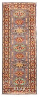 Tapis de couloir vintage noué à la main 2'2 x 5'10, tapis oriental traditionnel en laine